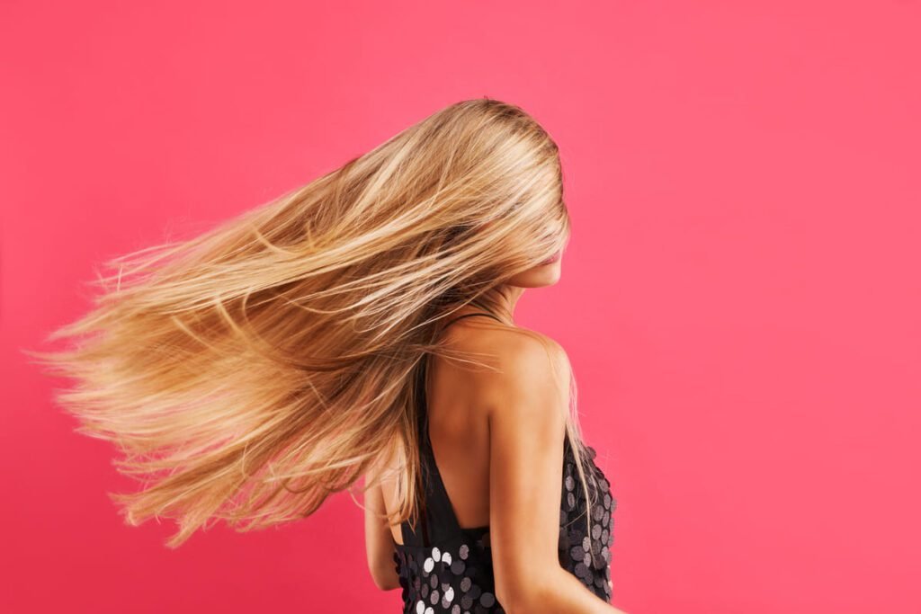 Cuidados com os cabelos lisos